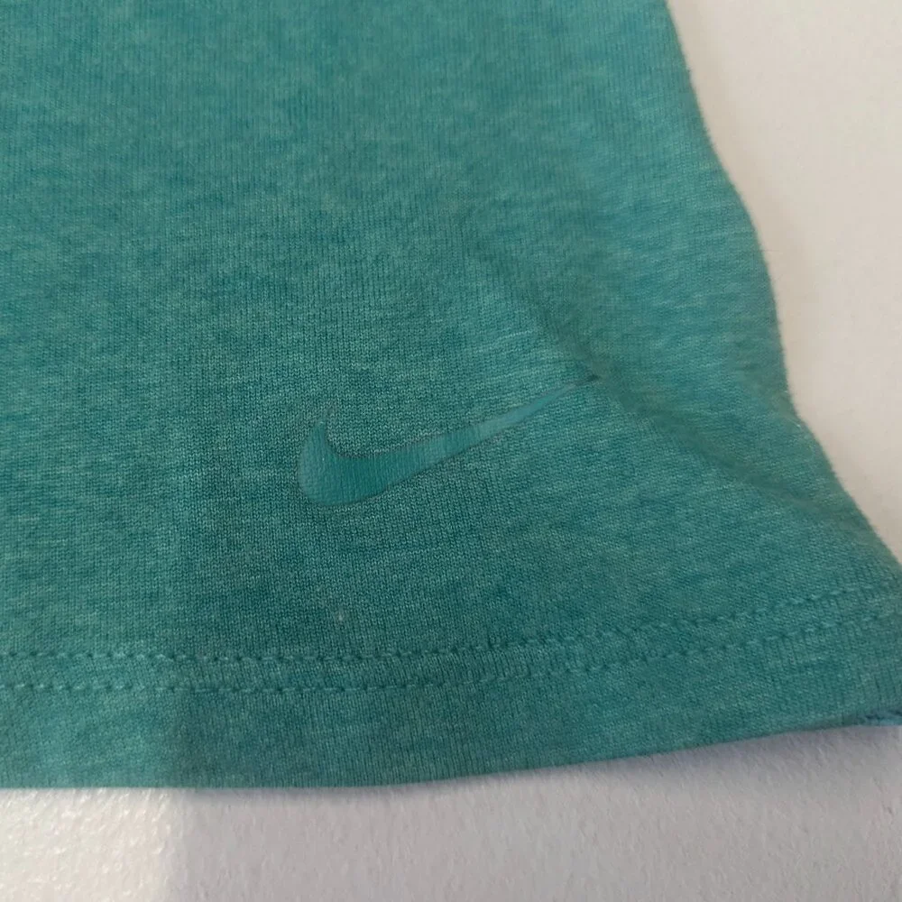 Nike Dri-Fit Size XS Green Racer Back Tank Top